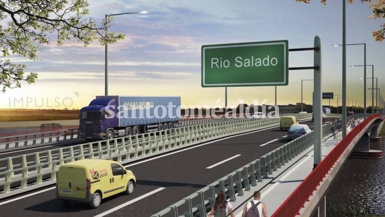 Otra imagen del futuro nuevo puente. ¿Se concretará?