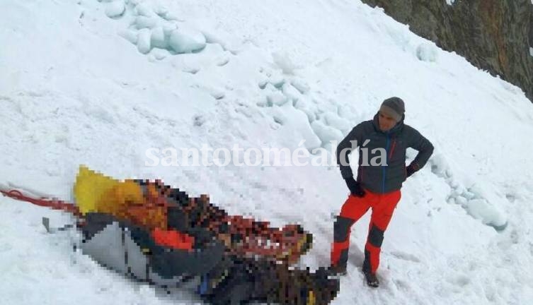 La Asociación de Guías de Alta Montaña informó que los cuerpos eran de Schwer y Cano. (Foto: El Comercio)