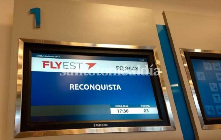 Comenzaron a circular los vuelos entre Sauce Viejo y Reconquista. (Foto: El Litoral)
