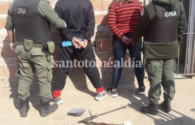 Detenidos con drogas y armas en Castelli al 4500