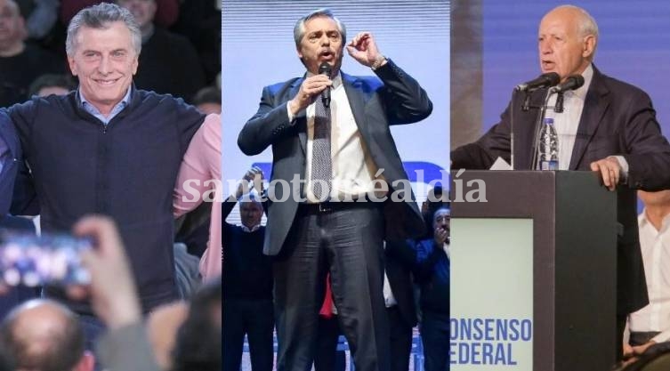 Macri, Fernández y Lavagna, ¿los tres precandidatos con más posibilidades?