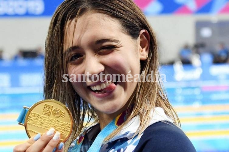 Delfina Pignatiello logró dos medallas doradas en los Panamericanos.