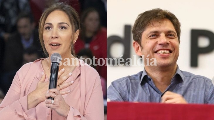 María Eugenia Vidal y Axel Kicillof polarizan la elección en Provincia. (Foto: NA)