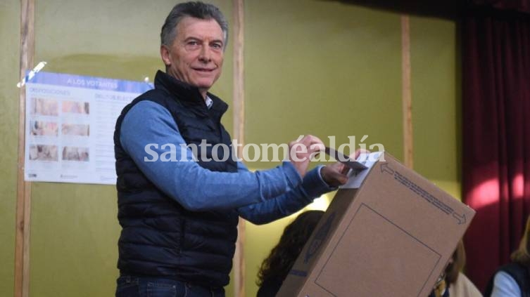 Macri votó en la escuela Wenceslao Posse de Palermo. (Foto: LPO)