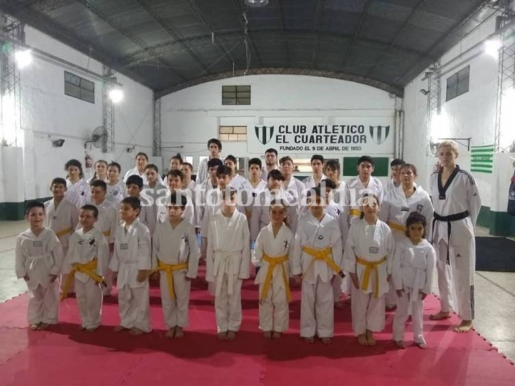 Presencia santotomesina en el provincial de Taekwondo 