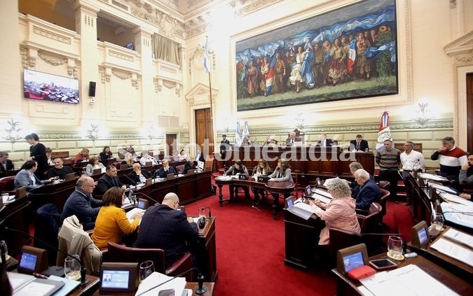 Sesión de la Cámara de Diputados de este jueves. (Foto: Diputados SF)