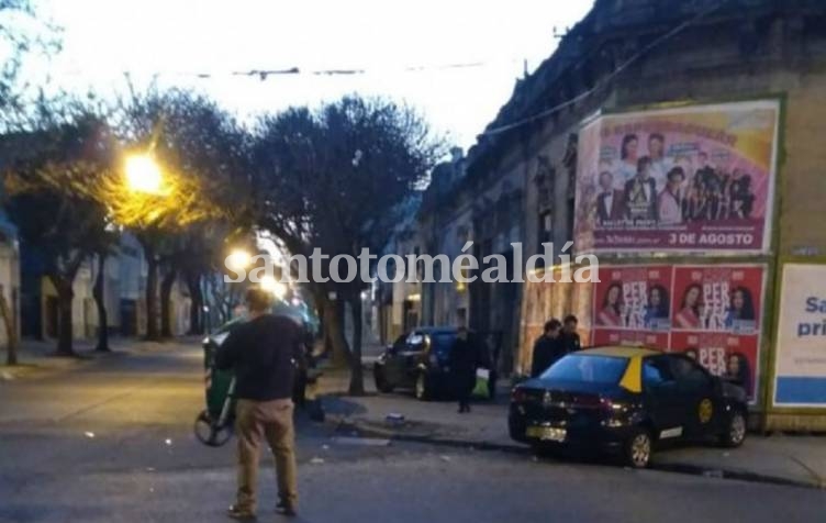 Rosario: Un taxista murió por un choque