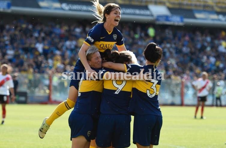 Boca aplastó a River en la primera fecha del torneo de Fútbol Femenino. (Foto: Boca Juniors)