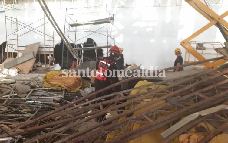 En el lugar trabajaron alrededor de 43 rescatistas. (Foto: Ministerio de Seguridad)
