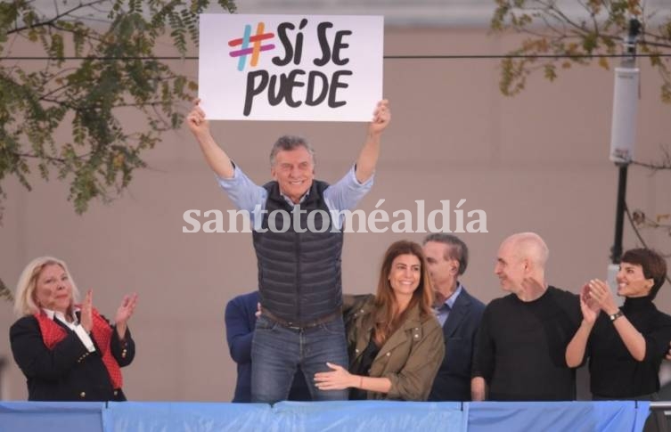 Macri llega esta tarde a Santa Fe, en plena campaña electoral. (Foto: Juntos por el Cambio)