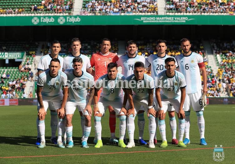 La selección Argentina aplastó a Ecuador en Alicante
