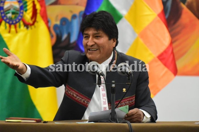 Evo Morales Ayma seguirá siendo presidente del Estado Plurinacional de Bolivia. (Foto: Twitter Evo Morales)