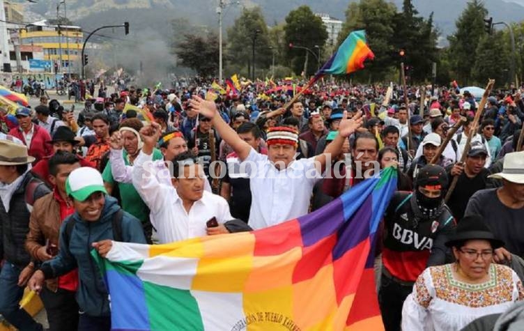 Durante varios días el pueblo de Ecuador protestó contra medidas de ajuste de Lenín Moreno. (Foto: Reuters)