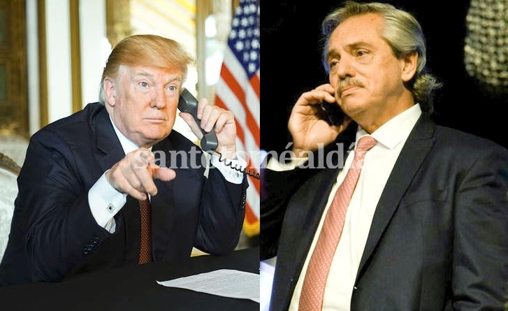 Donald Trump llamó a Alberto Fernández para felicitarlo por su triunfo electoral