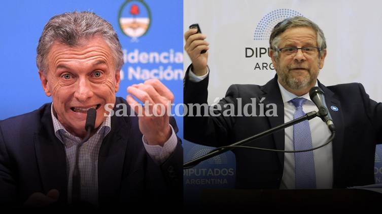 El presidente Mauricio Macri y el secretario de Salud, Adolfo Rubinstein. (Foto: Aire Digital)