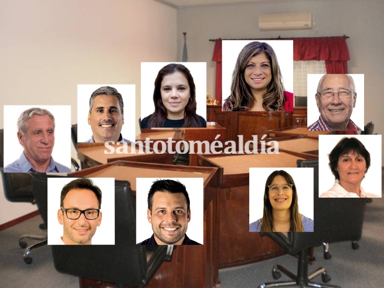 La nueva conformación del Concejo Municipal. (Foto: Santotomealdia)