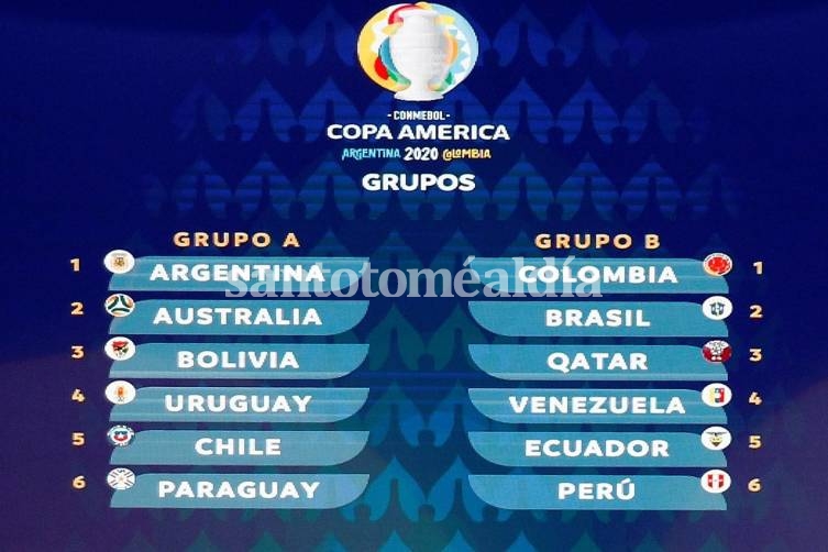 La Copa América 2020 tendrá dos grupos de seis equipos.