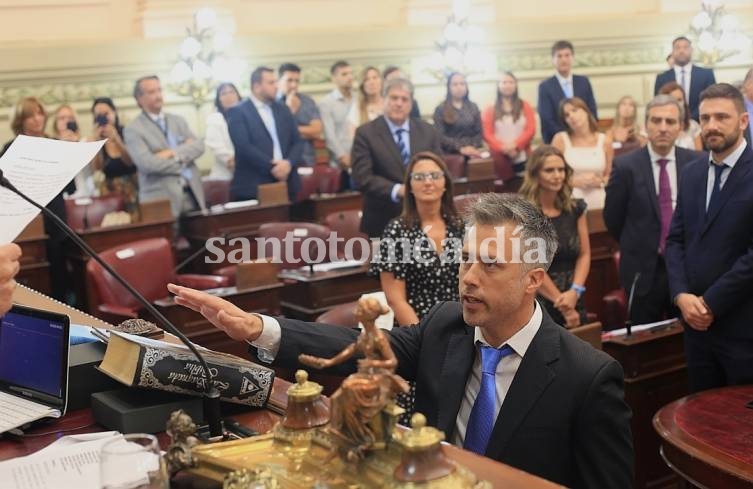 Busatto inició su tercer mandato como diputado provincial. (Foto: Prensa Busatto)