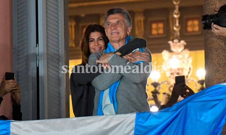 Mauricio Macri se despide de la Casa Rosada con un acto en Plaza de Mayo