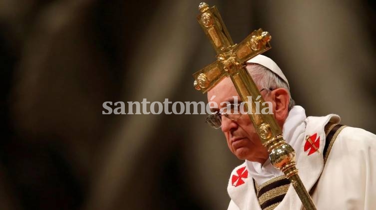 El papa Francisco, durante una misa en Roma. (Foto: Reuters)