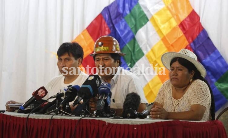 Evo Morales anunció que el 19 de enero se definirá la formula presidencial del MAS. (Foto: La Nación)
