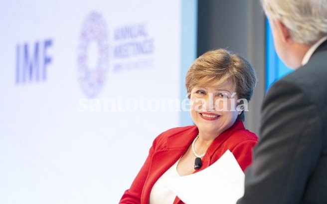 La directora del FMI, Kristalina Georgieva. (Foto: Ámbito)