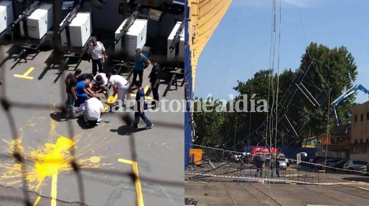 Las fotos de lo que ocurrió en La Bombonera. (Foto: @sachallorian)