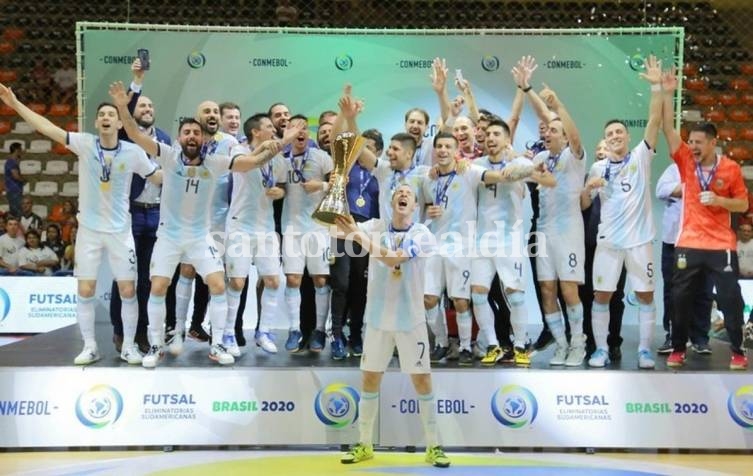Futsal: El seleccionado argentino superó a Brasil y ganó las Eliminatorias Sudamericanas