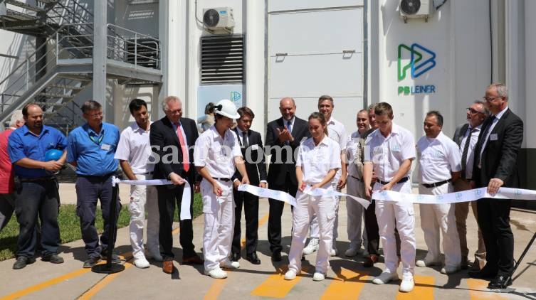 PB Leiner inauguró una planta de Colágeno Hidrolizado. (Foto: Gobierno)