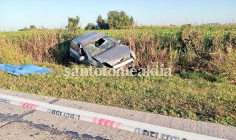 Dos muertos en un accidente sobre la Ruta Nacional 11, en el sur provincial
