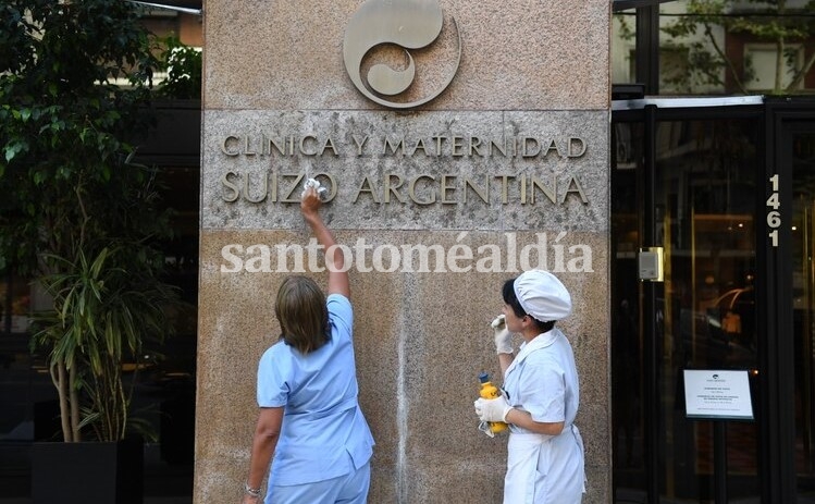 El primer caso fue detectado en una clínica de Barrio Norte de la ciudad de Buenos Aires. (Foto: Infobae)