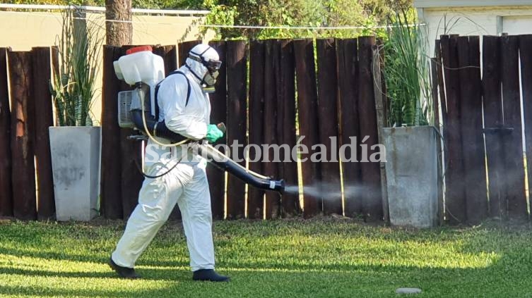 El municipio realizó un dispositivo de bloqueo por un caso de dengue en La Tatenguita 