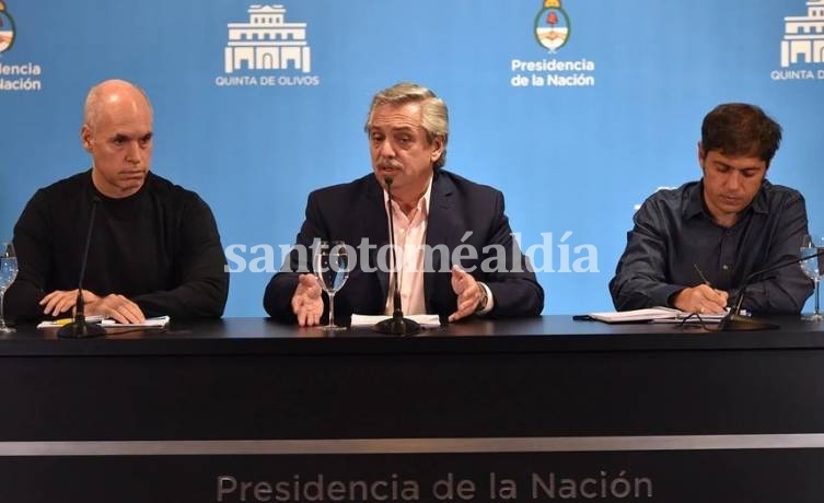 Fernández anunció la suspensión de las clases y el cierre de fronteras hasta el 31 de marzo