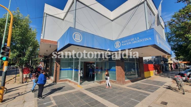 La sucursal local del Banco Nación cerró por un caso sospechoso de coronavirus