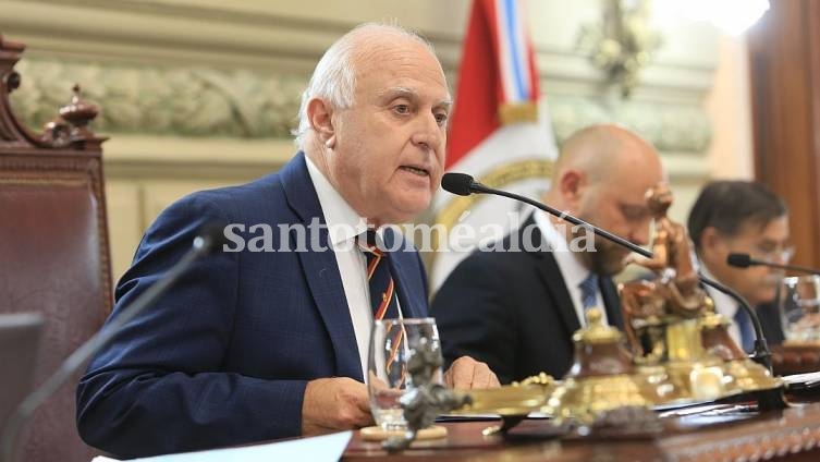 Lifschitz: “La sesión de este jueves va a quedar en la historia de la Legislatura santafesina”