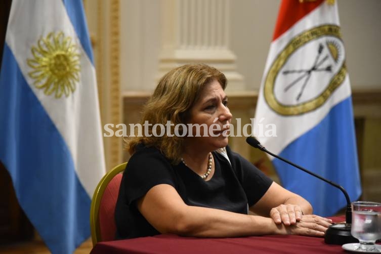 Sonia Martorano, secretaria de Salud.