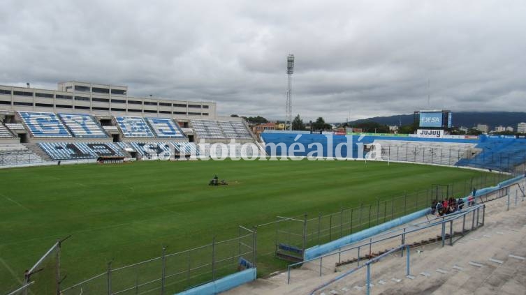 El Estadio 23 de Agosto, del Club Atlético Gimnasia y Esgrima.