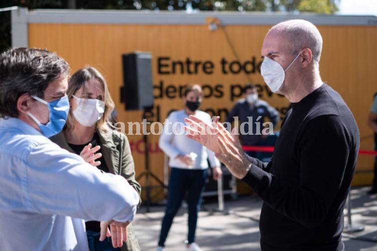 Rodríguez Larreta se realizó un hisopado: dio negativo de coronavirus