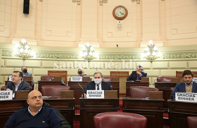 Sentido homenaje al exgobernador Hermes Binner en la Cámara de Diputados