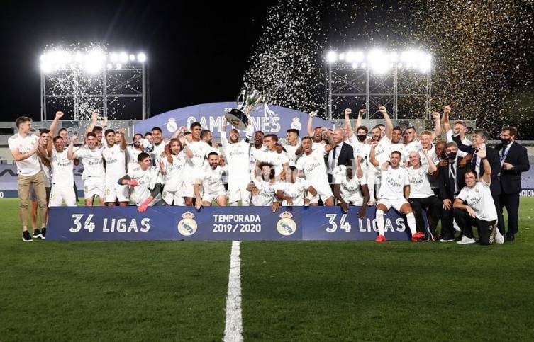 El Madrid conquistó su 34º campeonato. (Foto: Real Madrid oficial)