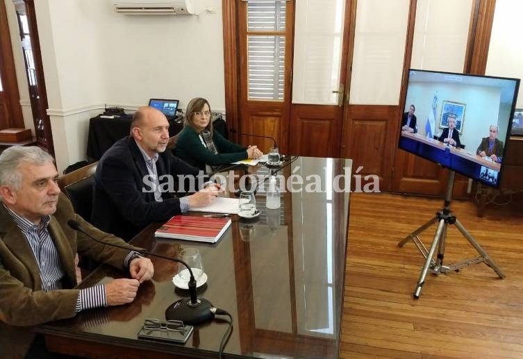 Perotti analizó con el presidente la estrategia para el salvataje de la empresa Vicentin
