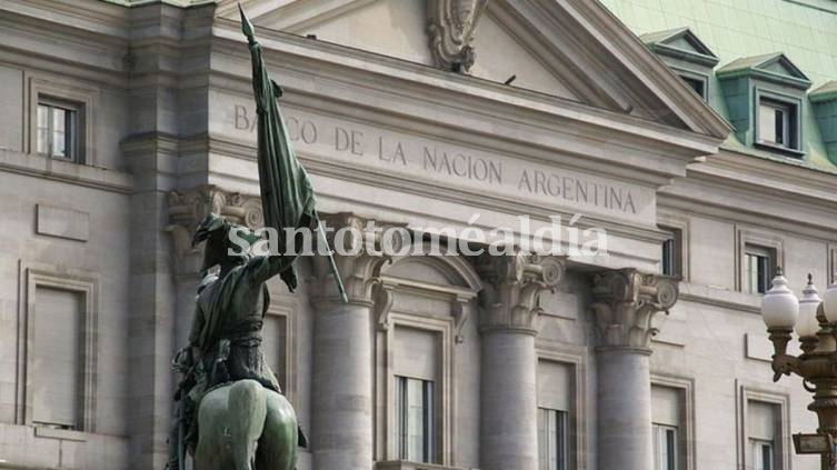 La sede del Banco Nación. (Foto: NA)