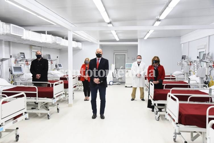 Inauguraron el hospital Modular de Granadero Baigorria