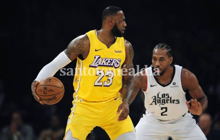 Lakers vs. Clippers, un partidazo en el reinicio.