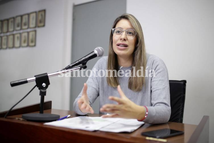 Florencia González solicitó que el municipio priorice la lucha contra las violencias de género.