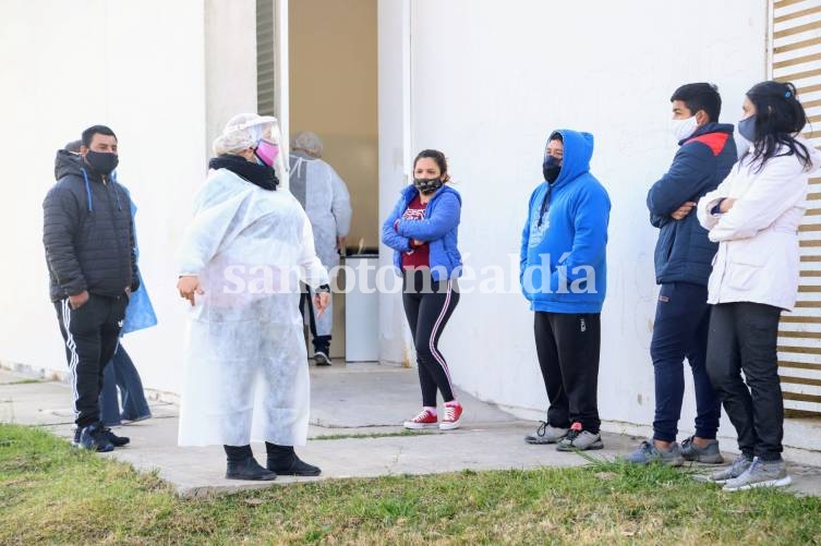 La provincia realizó un operativo del plan Detectar en Monte Vera. (Foto: Gobierno)