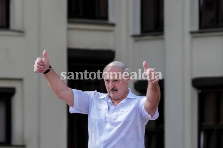 El líder de Belarús, Alexander Lukashenko dijo hoy que no habrá una nuevas elecciones presidenciales en el país. (Foto: AFP)