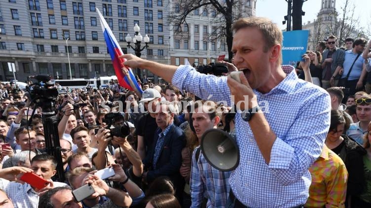 El opositor ruso Navalny presenta 