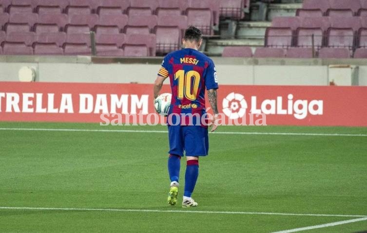 Messi le comunicó a Barcelona que se quiere ir. (Foto: TyC)