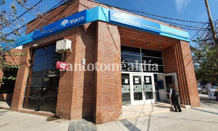 Por un caso sospechoso de coronavirus, cerraron la sucursal local de banco Macro